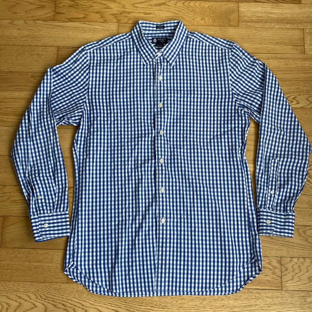J Crew Haberdashery Dress Shirt Slim Fit - Size L